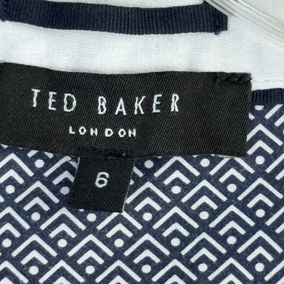 Ted Baker Polo Shirt Mens Extra Large 6 XL Red Golf Rugby Logo Lightweight Soft - Picture 10 of 12